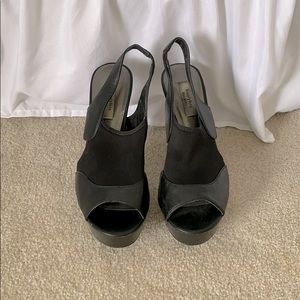 Vera Wang Black High Heels